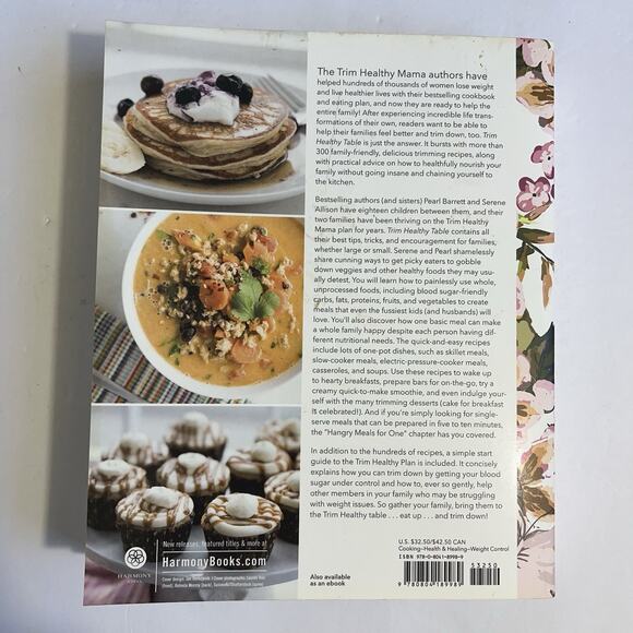 Trim Healthy Mama Trim Healthy Table Paperback Cookbook Cooking Recipes - Picture 12 of 16